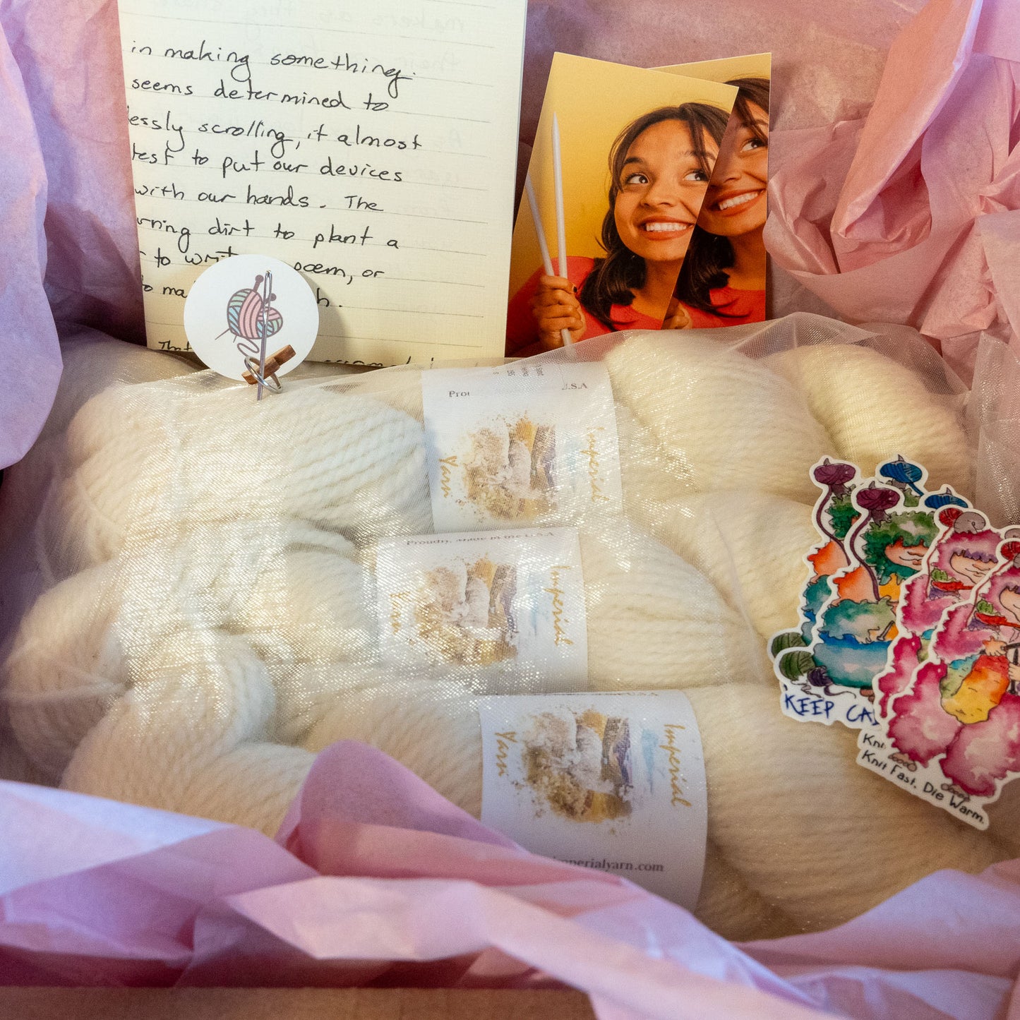 Bountiful Blessings Blanket Knitting Kit