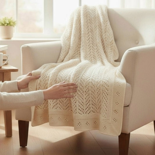 Bountiful Blessings Blanket Knitting Kit