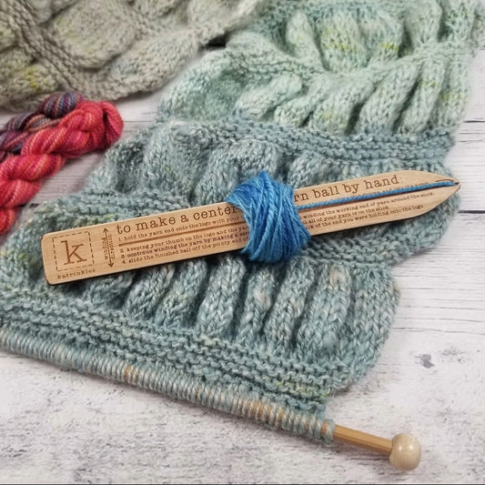 Center-Pull Yarn Ball Winding Tool